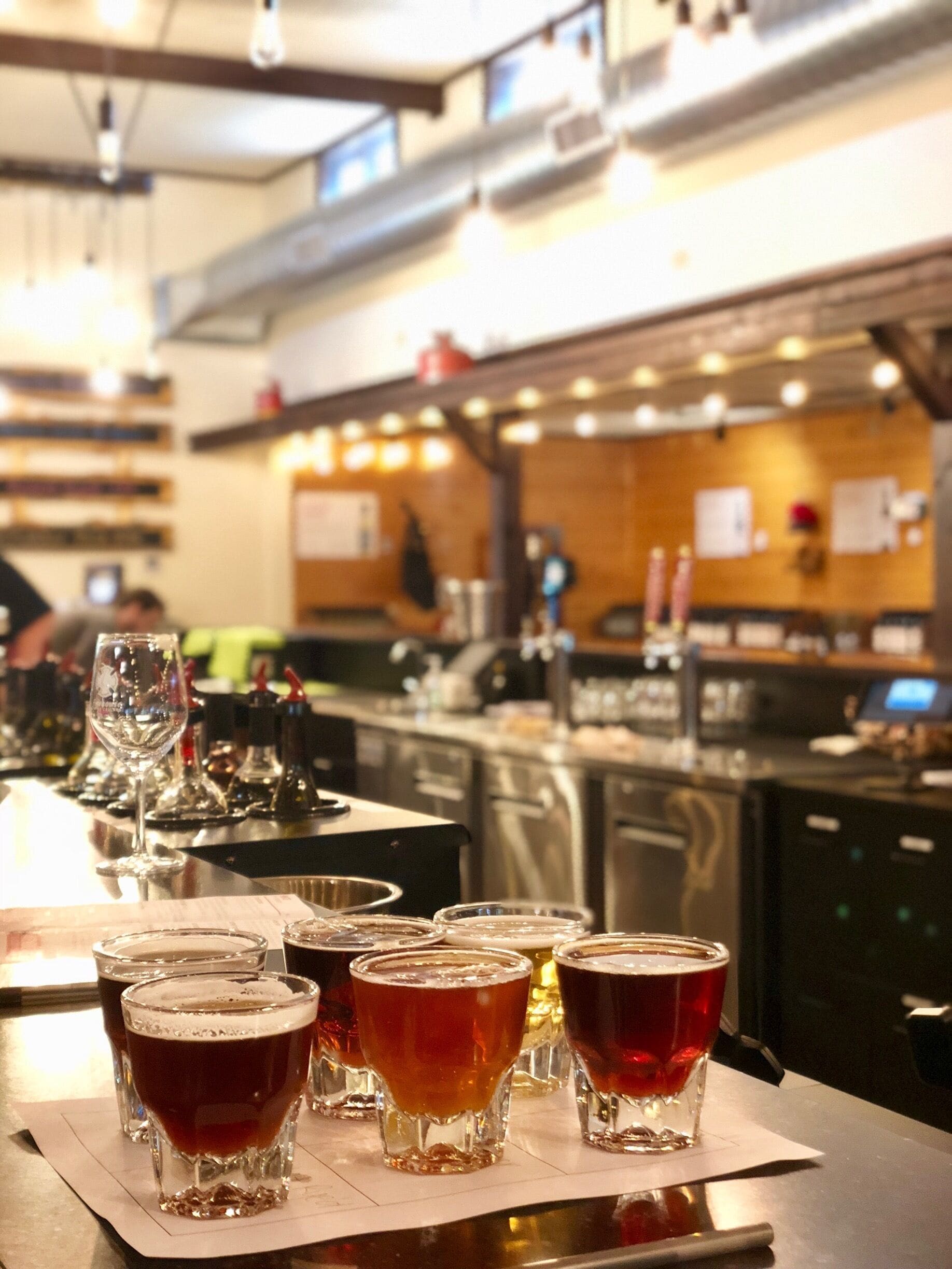 This is actually Firehouse Brewing Company’s new location in Hill City. It is outstanding in design and service, I highly recommends standing at the rectangle bar for educational service.