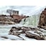 Beautiful park containing the famous Sioux Falls on the Sioux River in winter. What remains of a hundred year old mill can be seen. #waterfalls #siouxfalls #southdakota #travel #river #winter #ice #park #mill
#localgem #snow