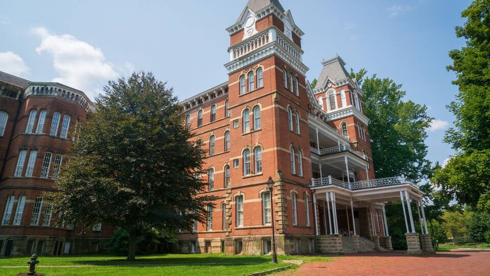 Athens Lunatic Asylum also known as The Ridges in Athens, Ohio