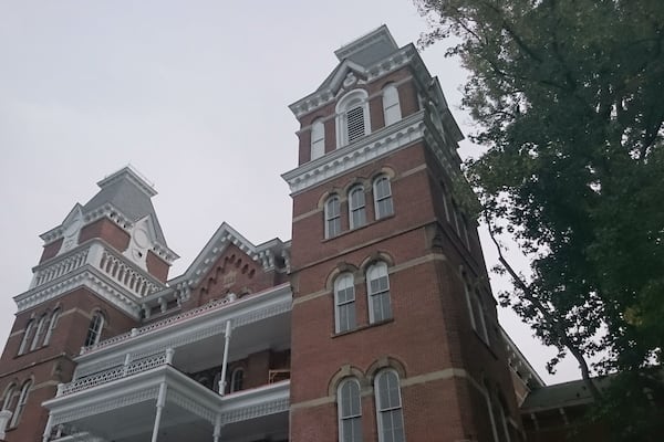 The Athens Lunatic Asylum, was a mental hospital operated in Athens, OH. from 1874 until 1993.
The area is now known as The Ridges and is owned by Ohio University.