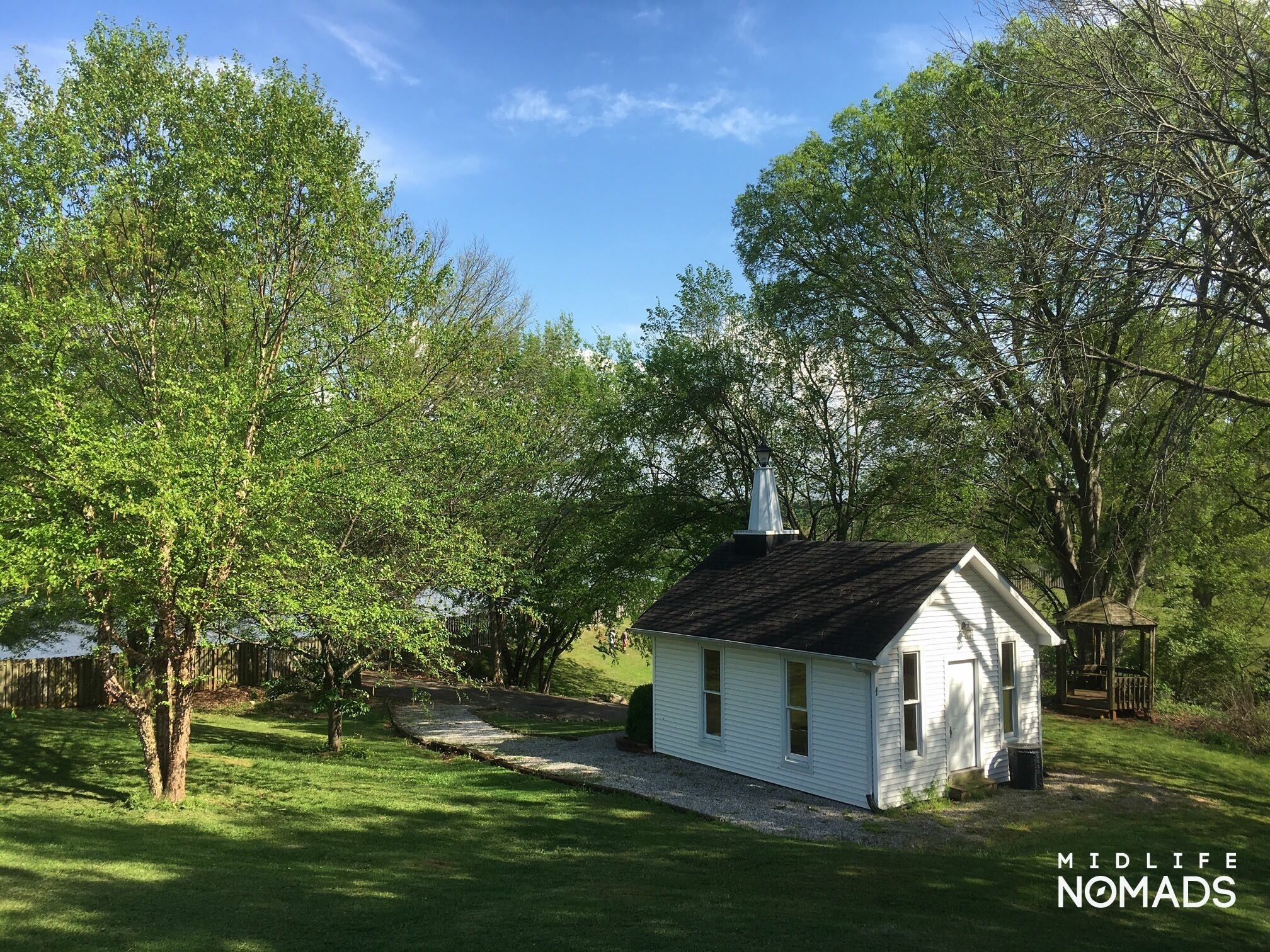 Basil Griffin Park Disc Golf Course, Bowling Green, Kentucky. One of the many beautiful disc golf courses in and around Bowling Green. 