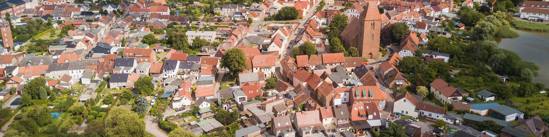 Luftbild von Crivitz