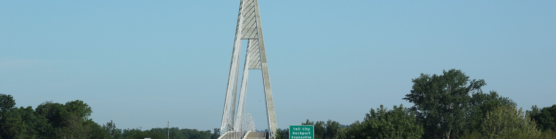 Highway Bridge close to Owensboro USA