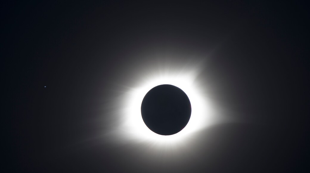 Totality phase of the 2017 Great American eclipse seen from Hopkinsville, Kentucky