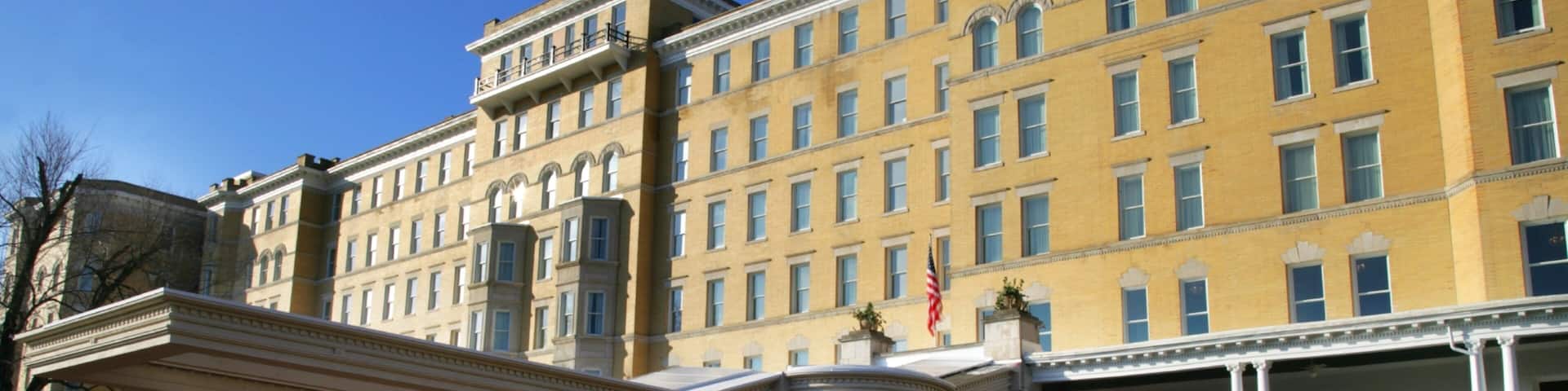 French Lick showing heritage elements