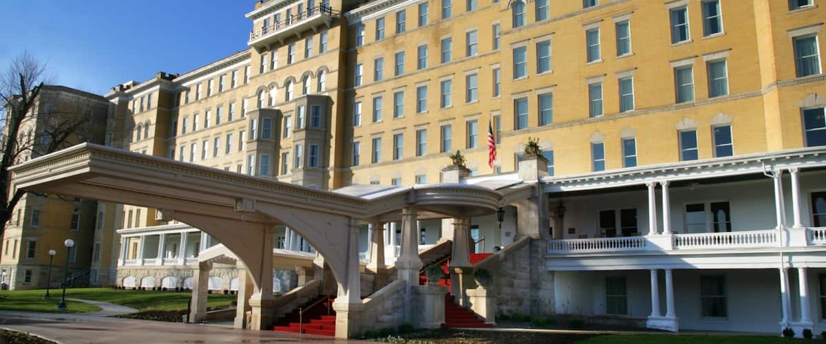 French Lick showing heritage elements