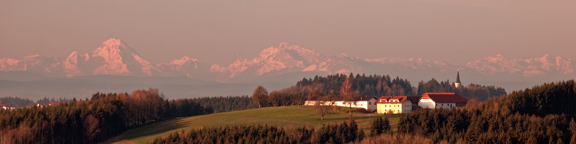 Waldkirchen am Walde Alpine panorama