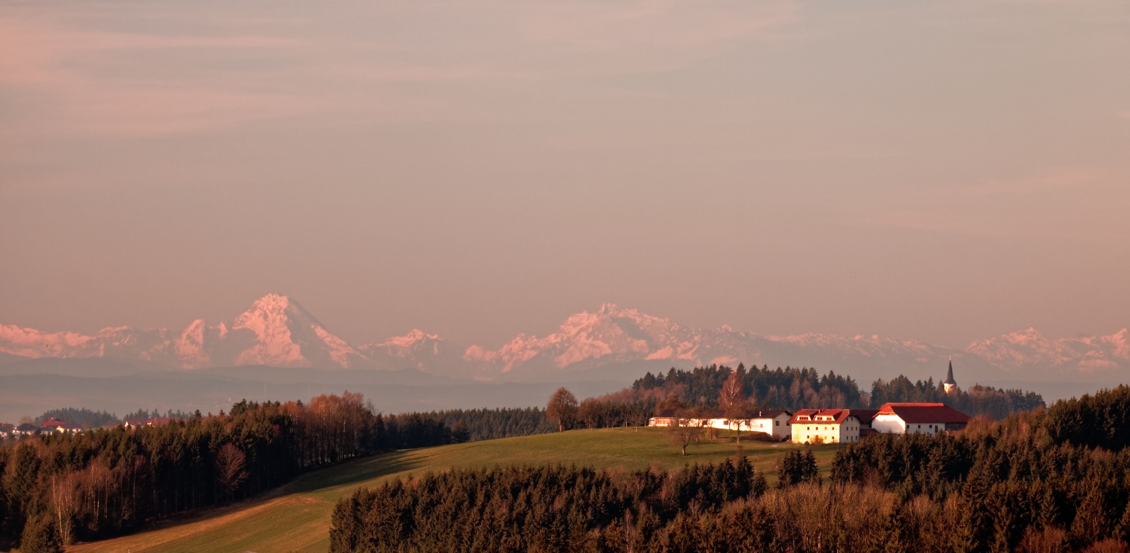 Waldkirchen am Walde Alpine panorama
