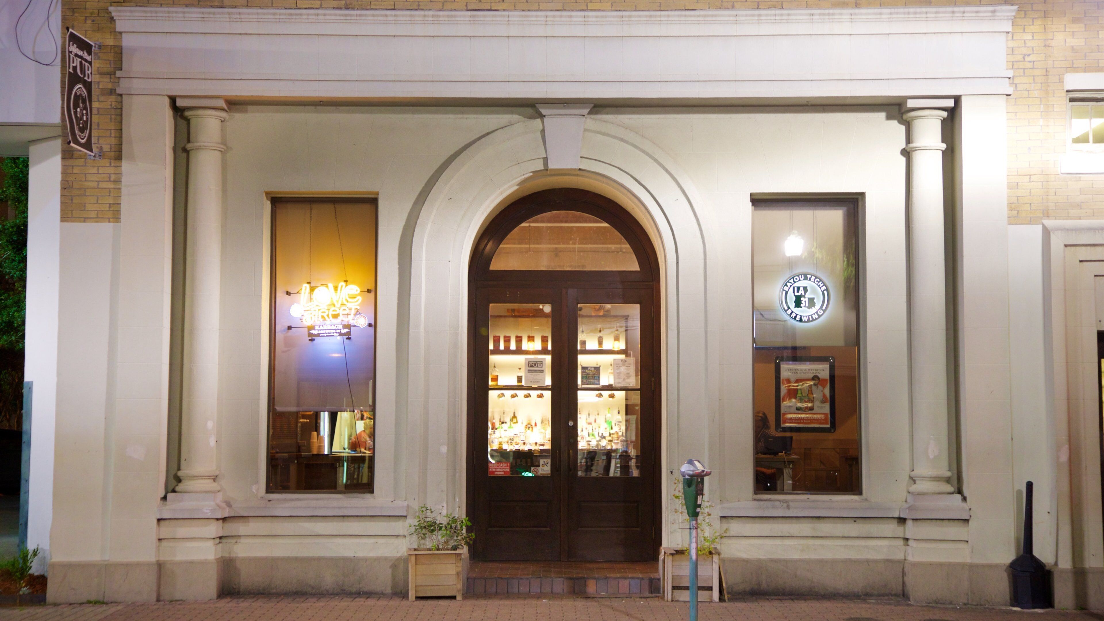 Lafayette which includes night scenes