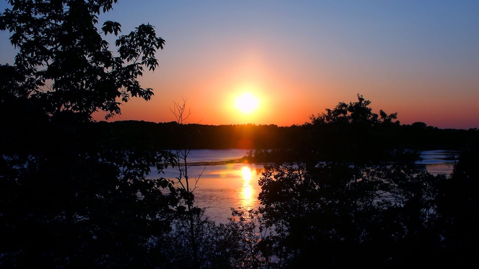 Kettle Moraine Wisconsin Sunset