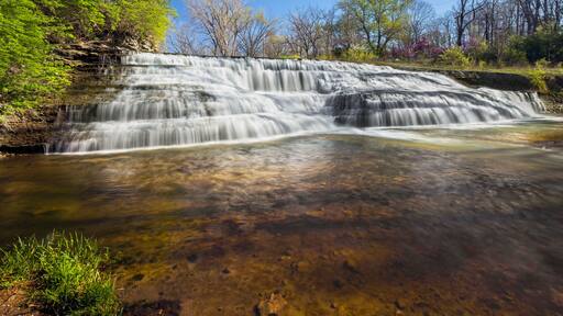 Cascading Thistlewaite Falls