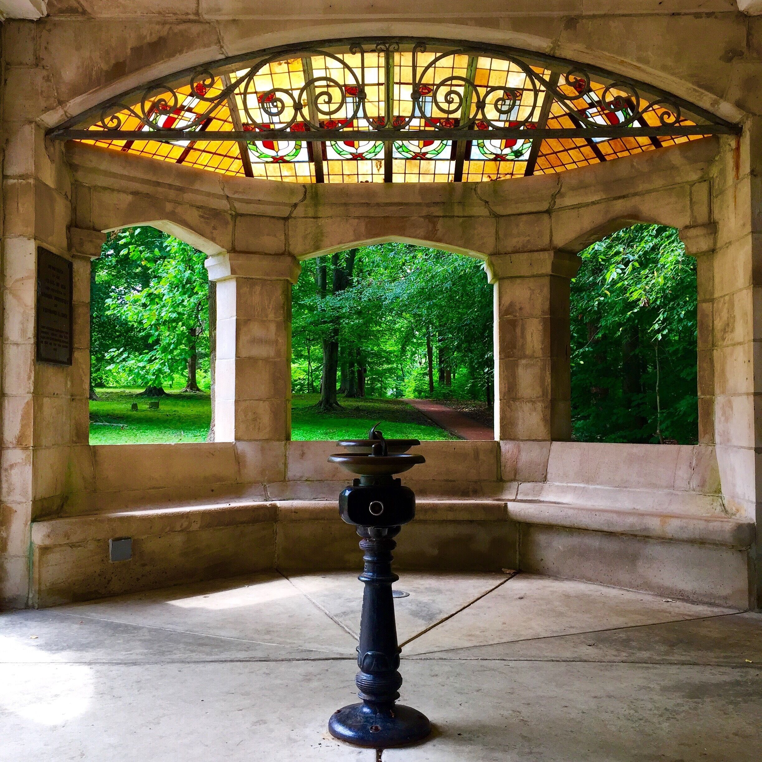 The Well House is a beautiful spot on campus.