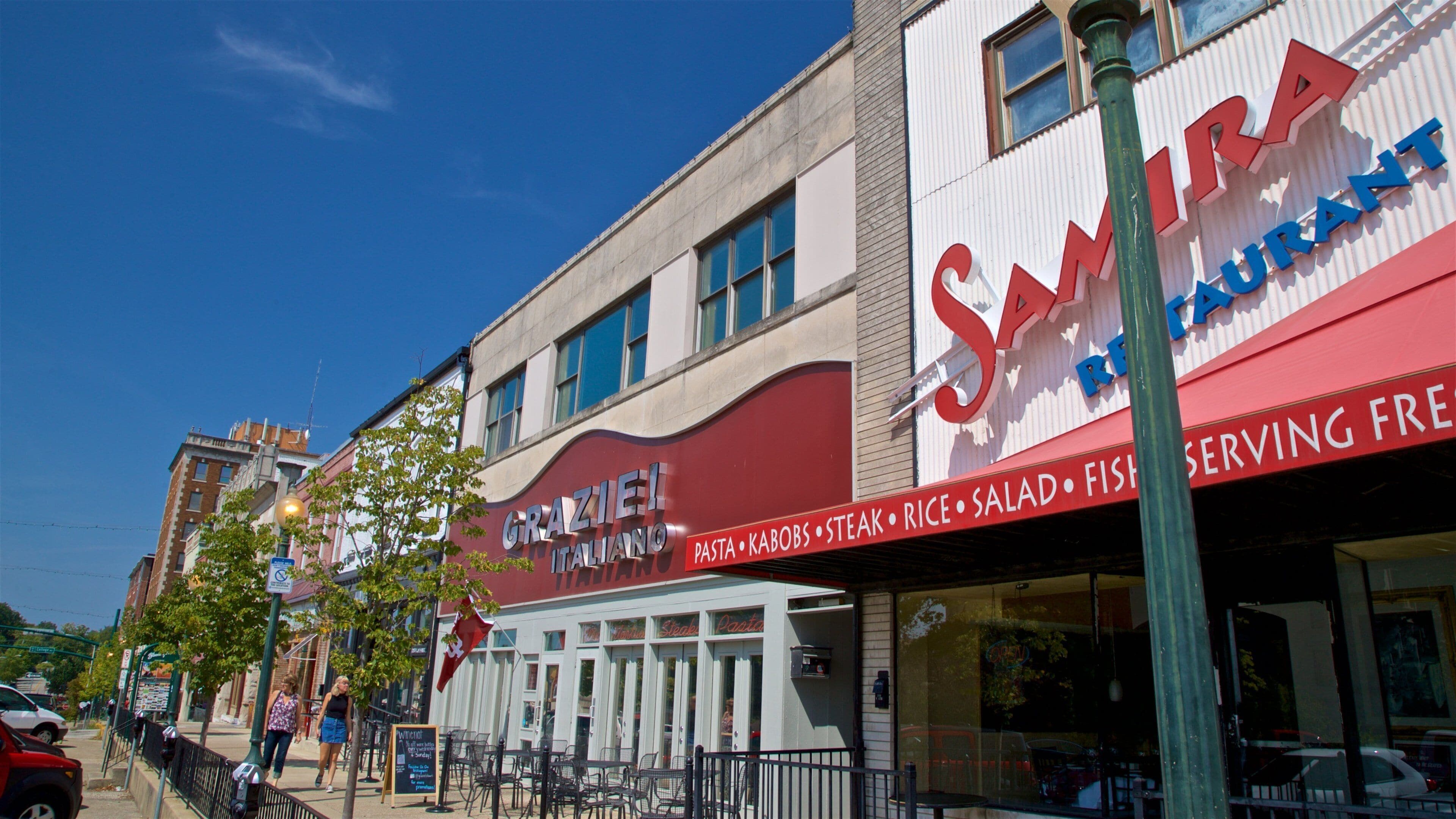 Bloomington featuring signage