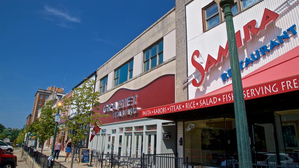 Bloomington featuring signage