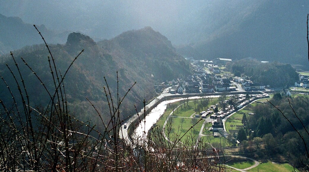 Altenahr, view to camping site