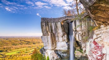 Lookout Mountain, Georgia, USA at High Falls during autumn.