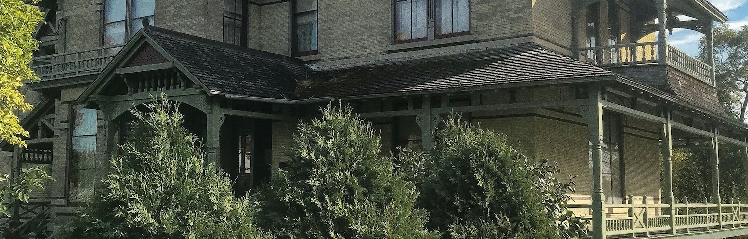 The Hearthstone Historic House Museum is a historic home in Appleton, Wisconsin, United States that has been converted into a museum. On September 30, 1882, it became the first residence in the world powered by a centrally located hydroelectric station using the Edison system. 
At that time, the house was the residence of Henry James Rogers, a paper company executive and entrepreneur. It was listed on the National Register of Historic Places on December 2, 1974. The house was previously known as the Henry J. Rogers House.