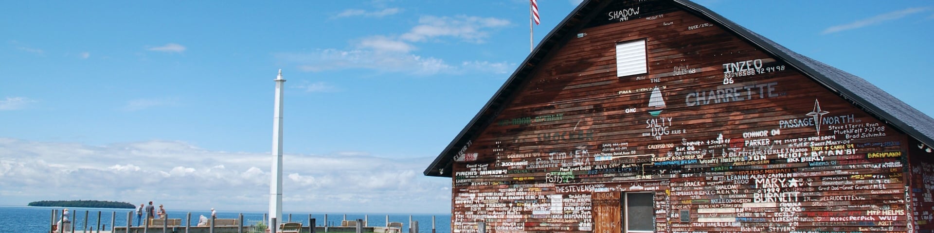 Péninsule de Door mettant en vedette vues littorales, maison et ville cÎtiÚre