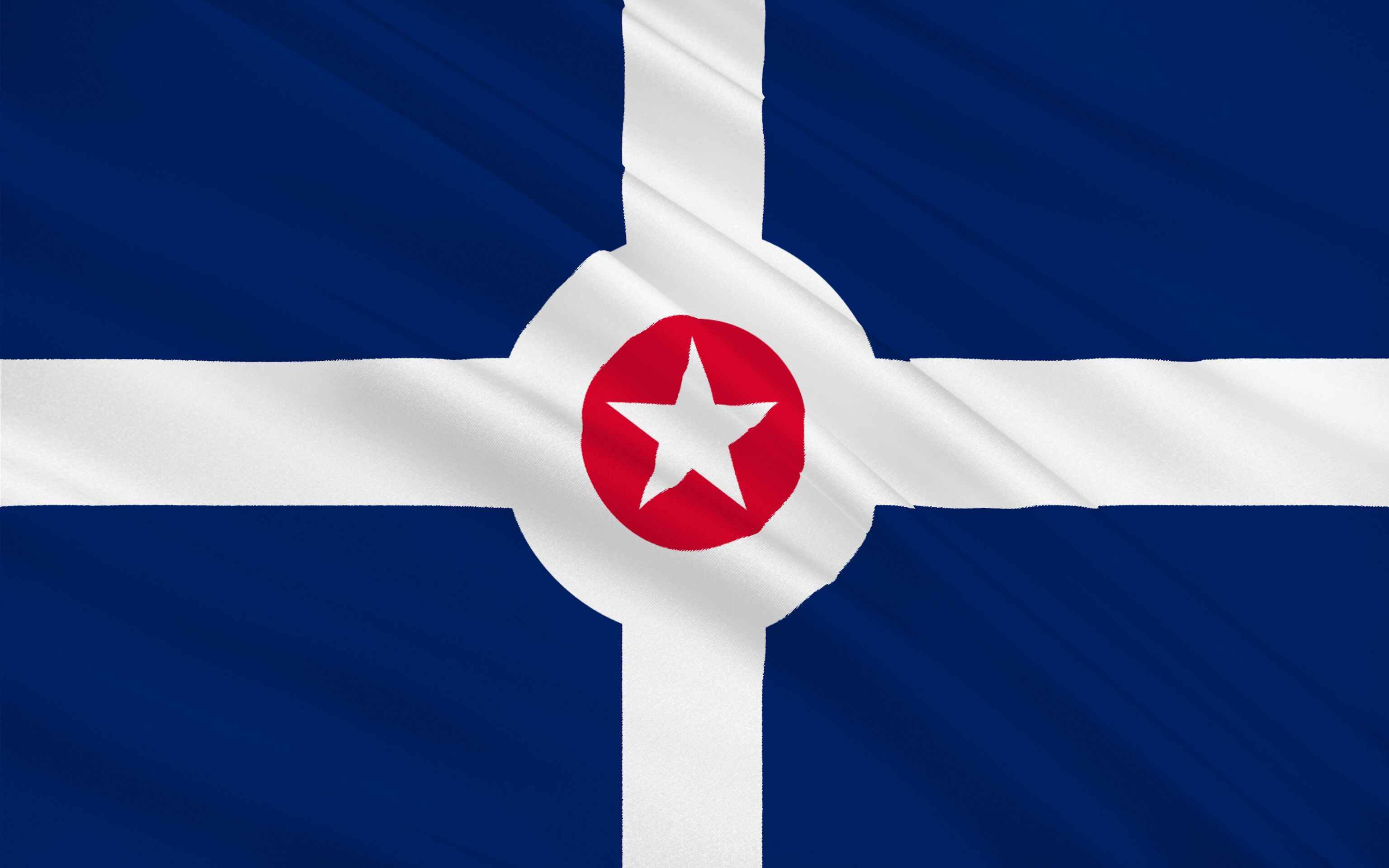 Flag of Indiana, USA