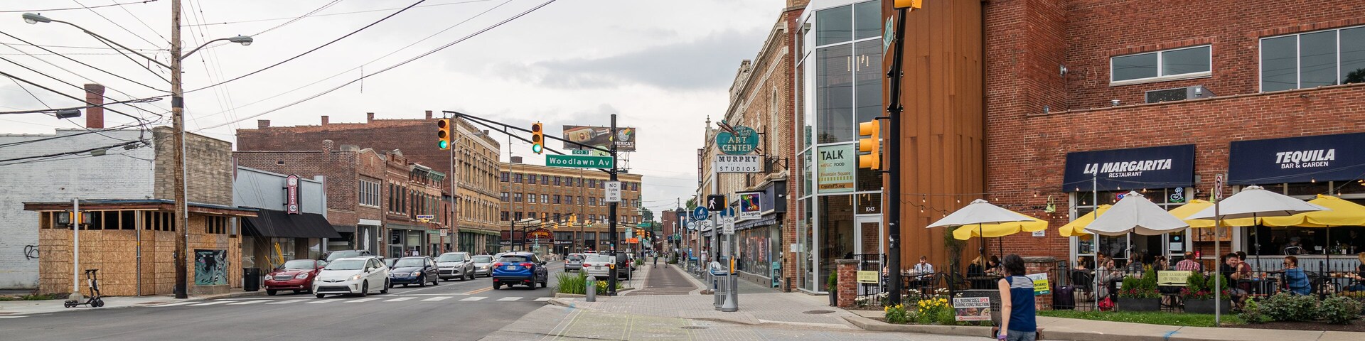 Downtown Indianapolis showing cuddly or friendly animals and street scenes as well as an individual femail