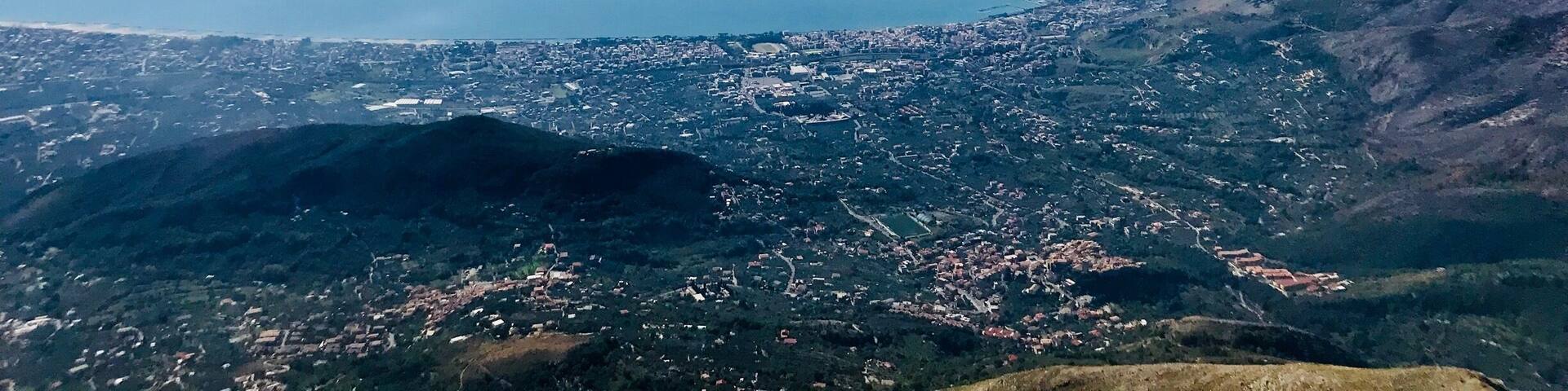 The view is amazing. A quick 3 mike hike to the top provides a breathtaking view of the Formia/Gaeta area.
