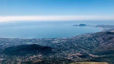 The view is amazing. A quick 3 mike hike to the top provides a breathtaking view of the Formia/Gaeta area.