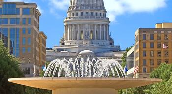 Wisconsin State Capitol building, view from Monona Terrace rooftop.; Shutterstock ID 5305432
