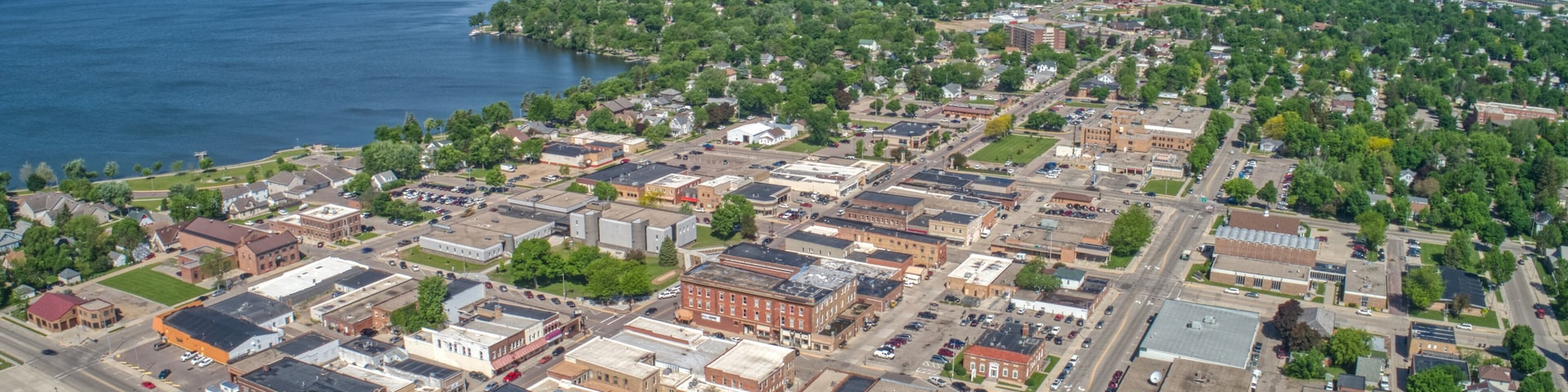 Worthington is a small Town in South West Minnesota with a lake and Pig Factory