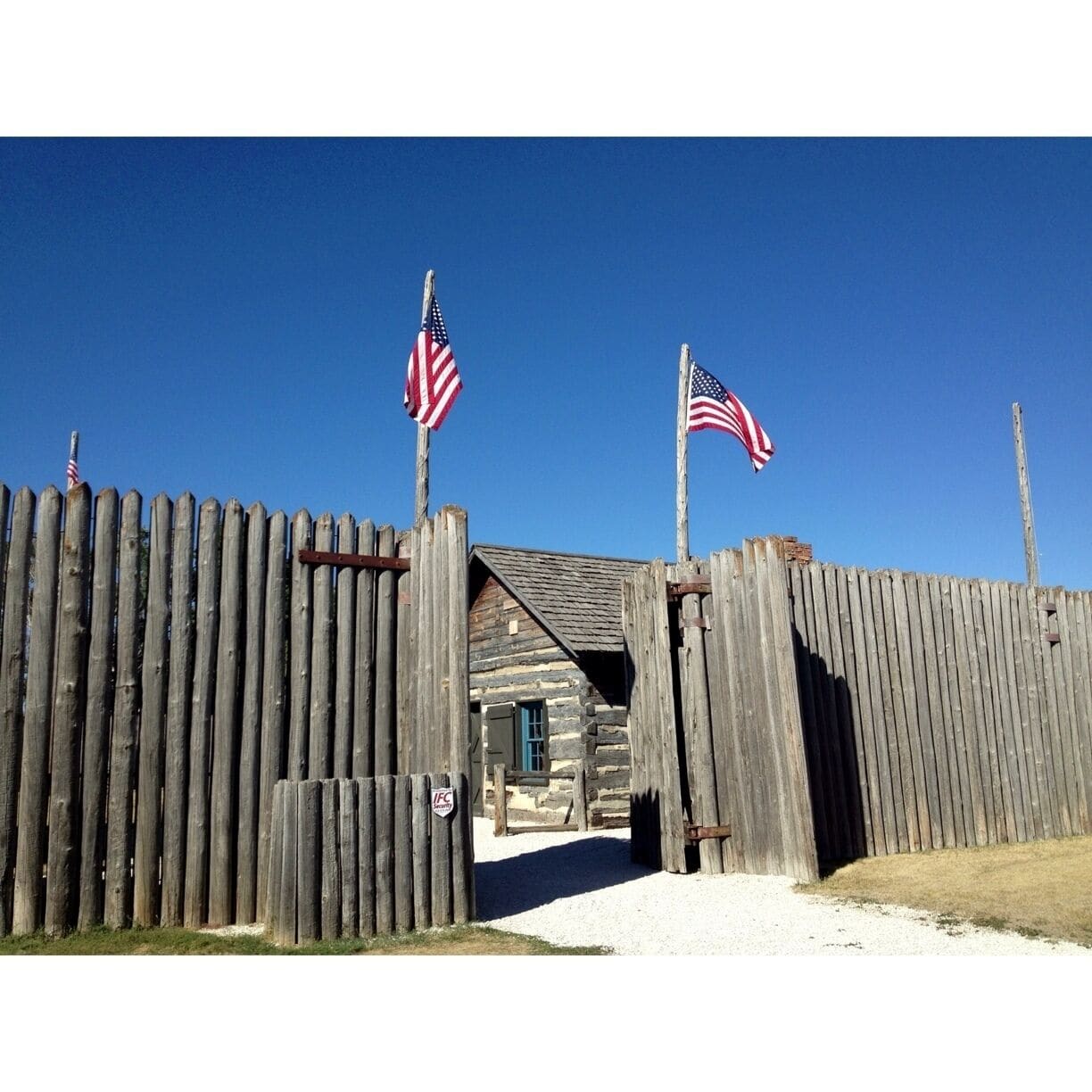 Enter this 19th century western fort at the Fort Museum in Fort Dodge!