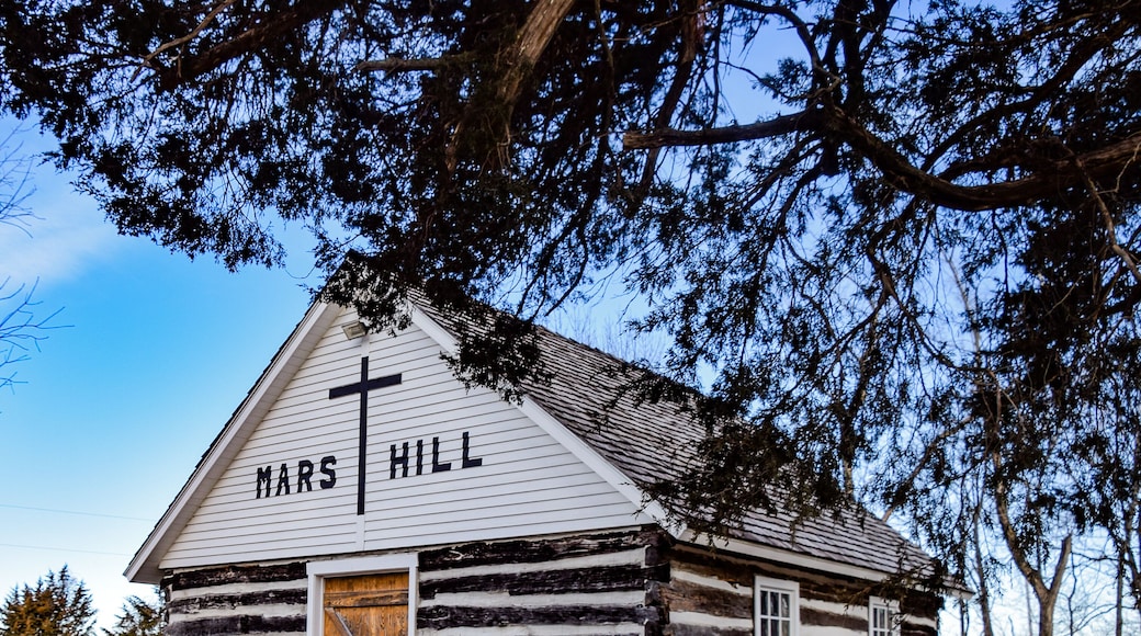 Historic Mars Hill Church in Iowa