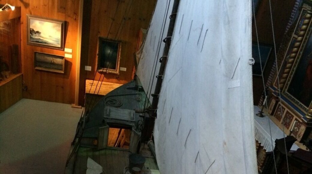 In 1933, two Norwegian brothers built this 25-ft yacht called the Tradewind and successfully sailed across the Atlantic Ocean and up the eastern U.S. Coast from Florida to New York. It was the smallest boat at its time to achieve such a feat.