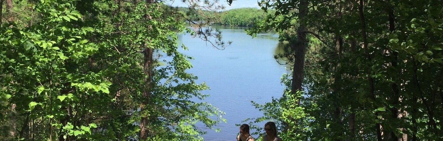 Chippewa lookout at CW State Park