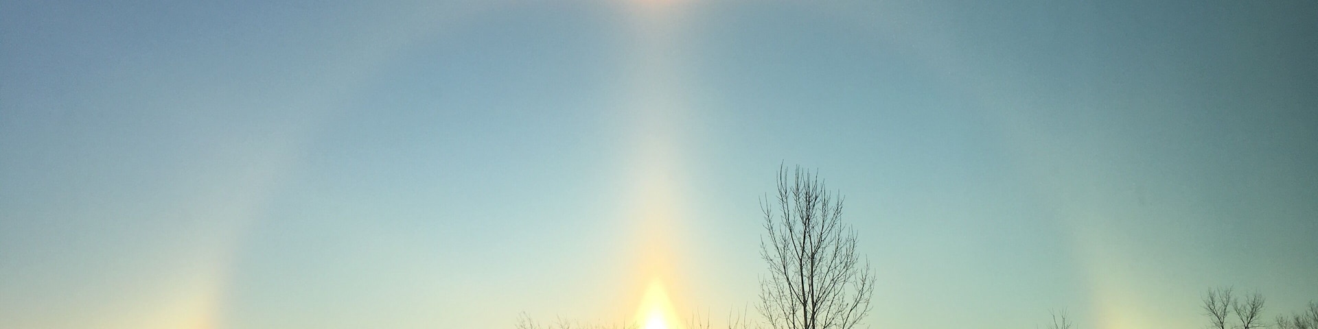 Sun dog.