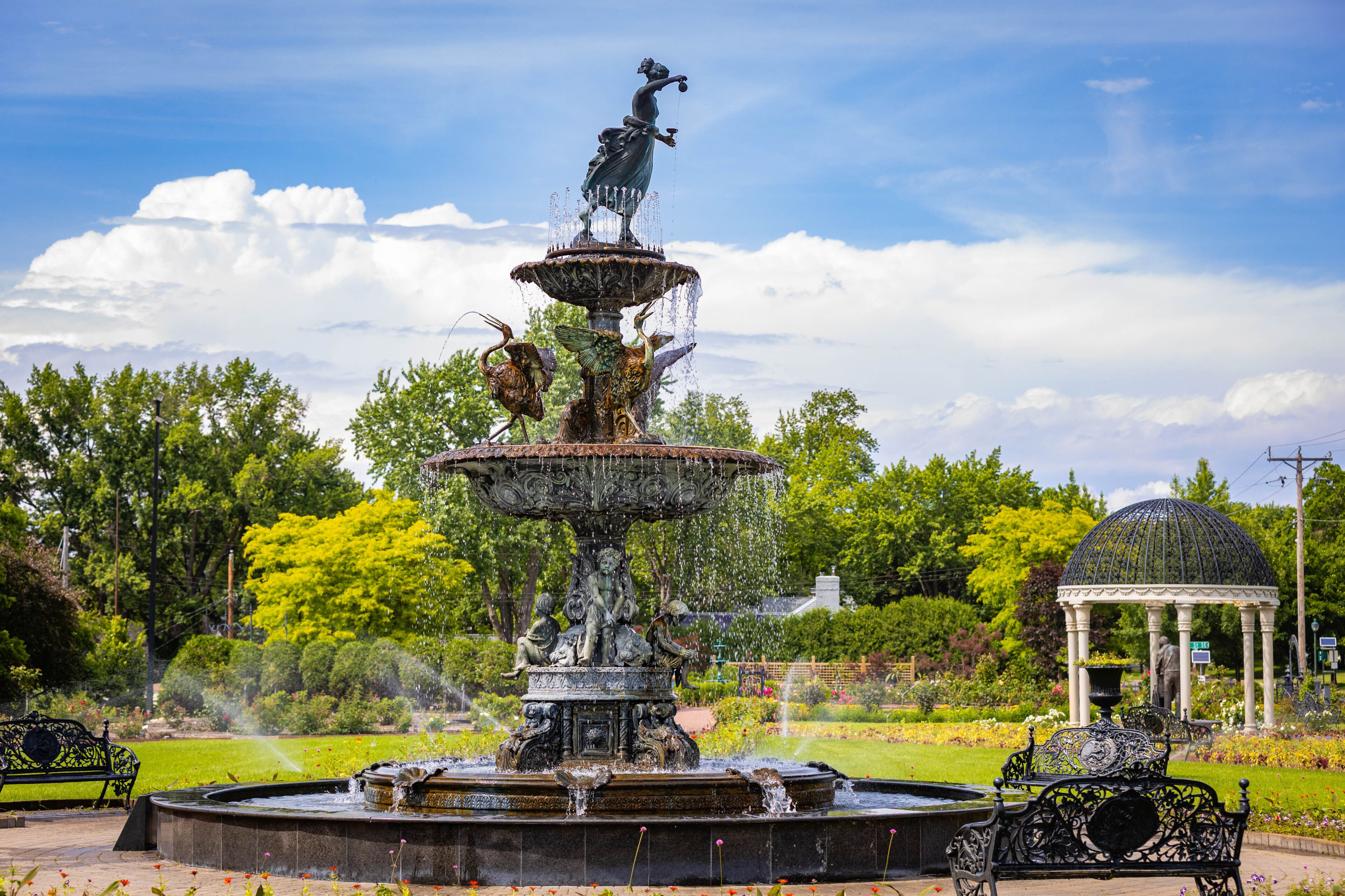 Magnificent Fountains of Munsinger Gardens