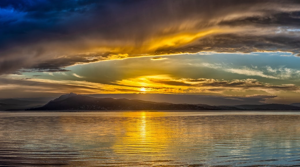 Sunset Gulf of Elefsina