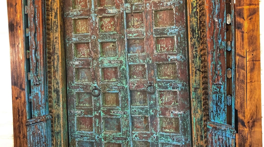 This amazing door was at the winery we went to. I should have asked about the story on this.