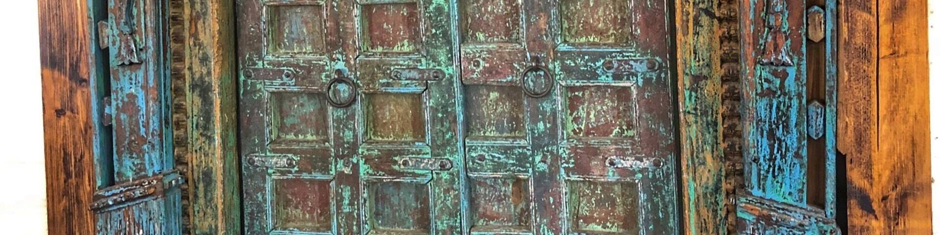 This amazing door was at the winery we went to. I should have asked about the story on this.