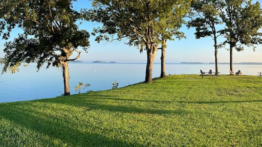 Toledo Bend Reservoir on the border of Texas and Louisiana