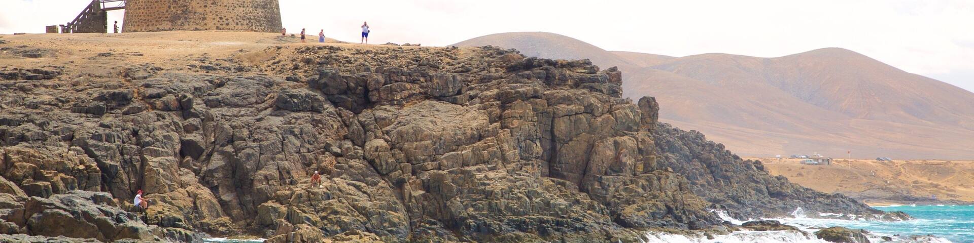 El Cotillo mit einem schroffe Küste