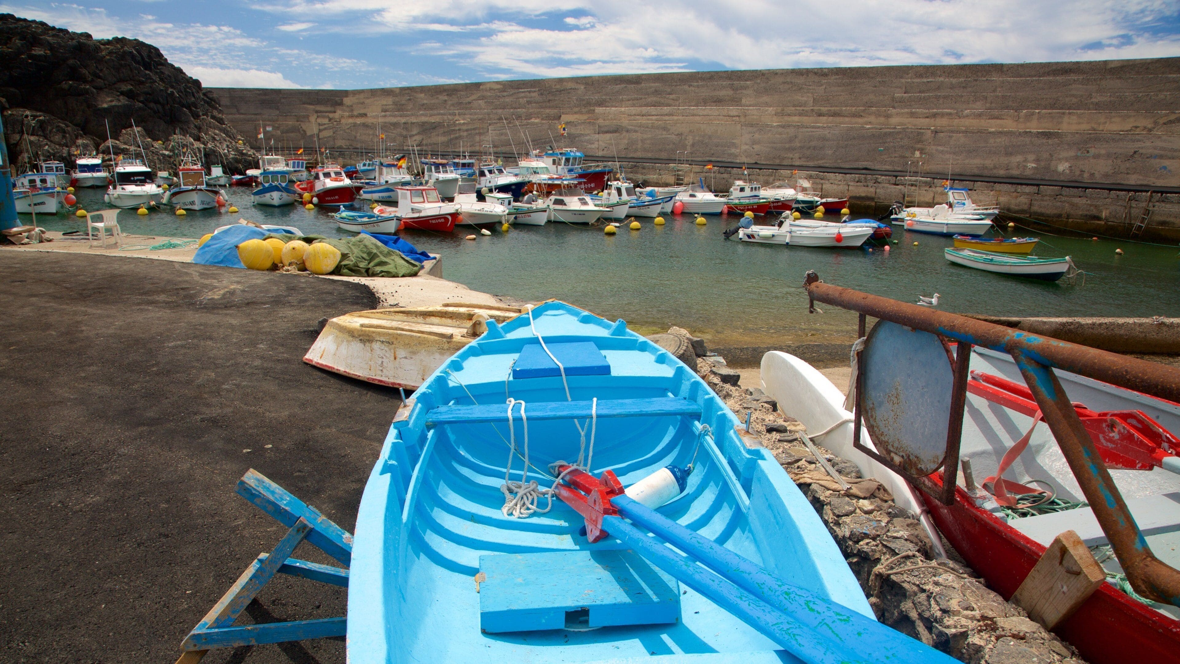 El Cotillo featuring boating and a bay or harbor