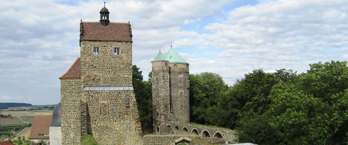 Slot Stolpen (Saksen) Duitsland