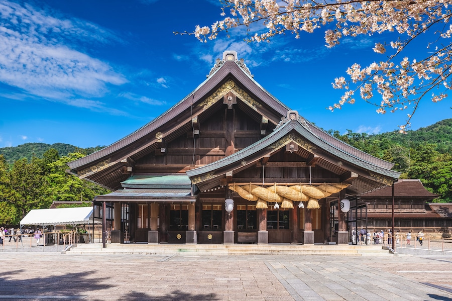 Hodan, Main Hall of Izumo Taisha in Izumo city, Shimane, Japan