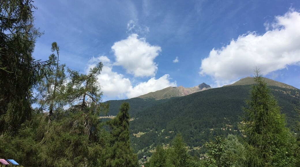View of the Mountains form a walk in ponte di legno