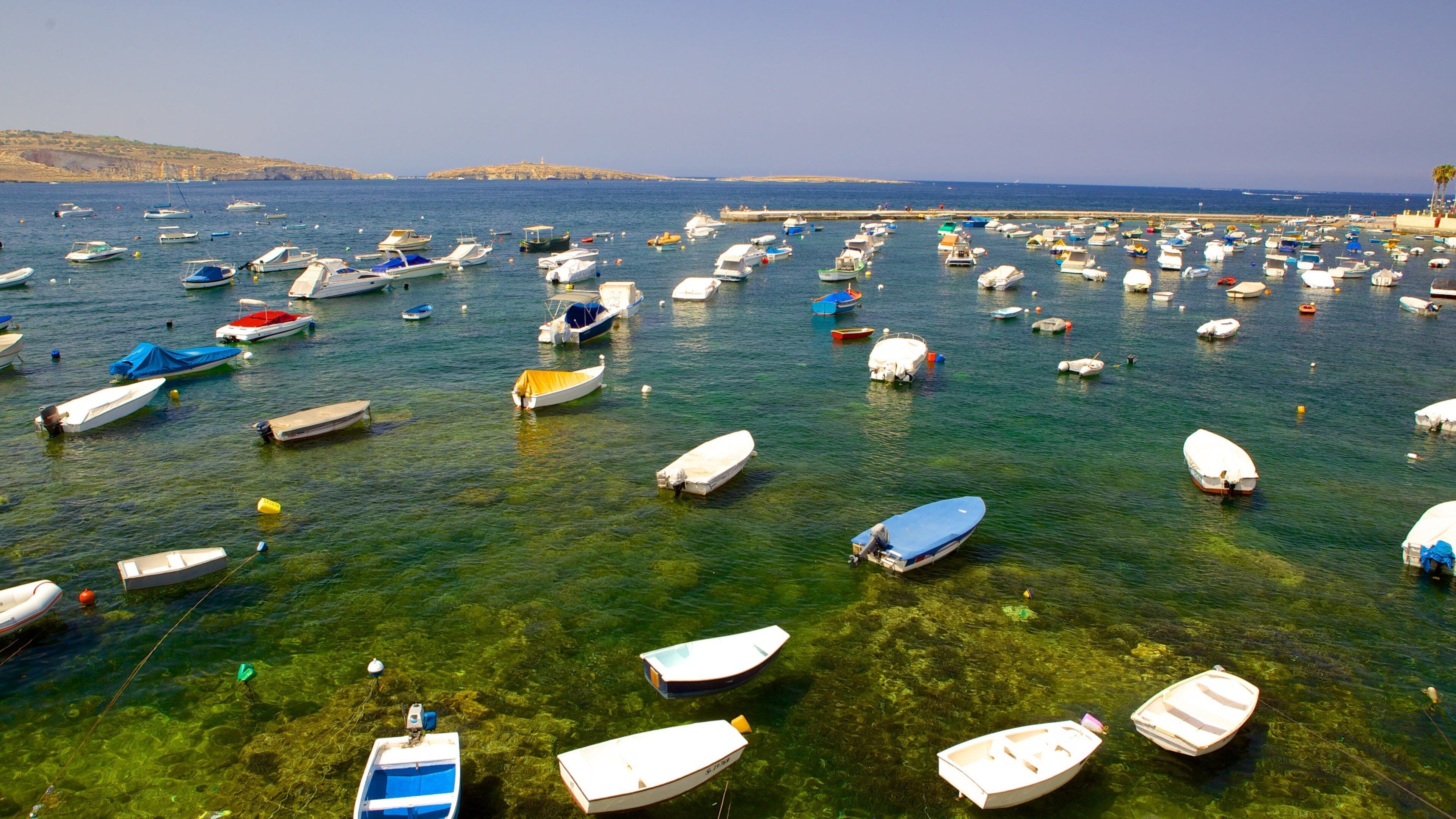 St. Paul\'s Bay showing a bay or harbor