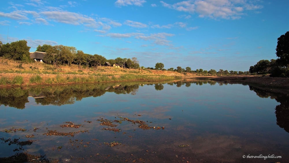 Shingwedzi Rest Camp is one of the SANParks restcamps in the Kruger National Park in South Africa. It's located in the northern part of the park, along the Shingwedzi river. It's stunning to sit on the terrace with a sundowner enjoying stunning sunsets while looking at the animals soaking up the last rays of sun. More information about the northern part of Kruger in this blog post --> http://www.thetravellingchilli.com/2015/06/kruger-national-park-6-breathtaking-highlights-from-the-north/