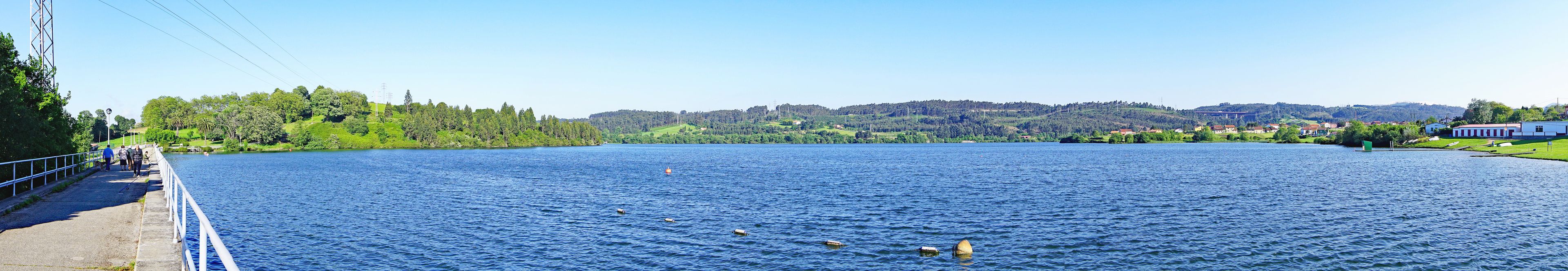 Embalse de Trasona, Corvera de Asturias, Principado de Asturias, Asturias, España
