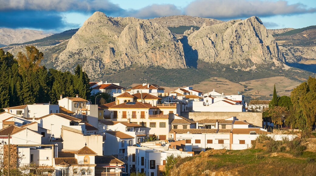 Population of Colmenar in the province of Malaga, Andalusia. Spain