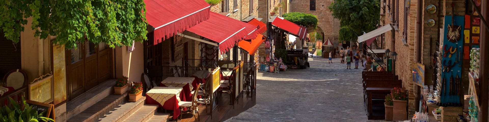 Gradara showing heritage elements