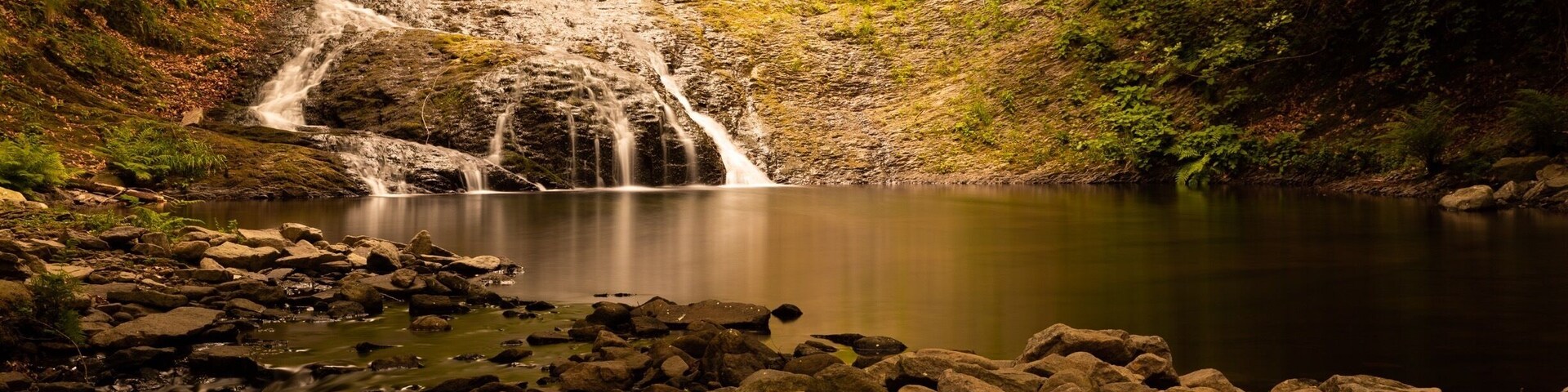 Nice hike through the mountains. The waterfall is said to be the tallest in Balkans area (35 meters).