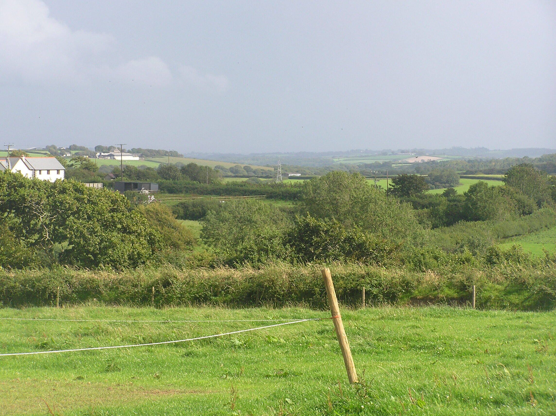 View from Blackberry Farm Shop - August 2011
